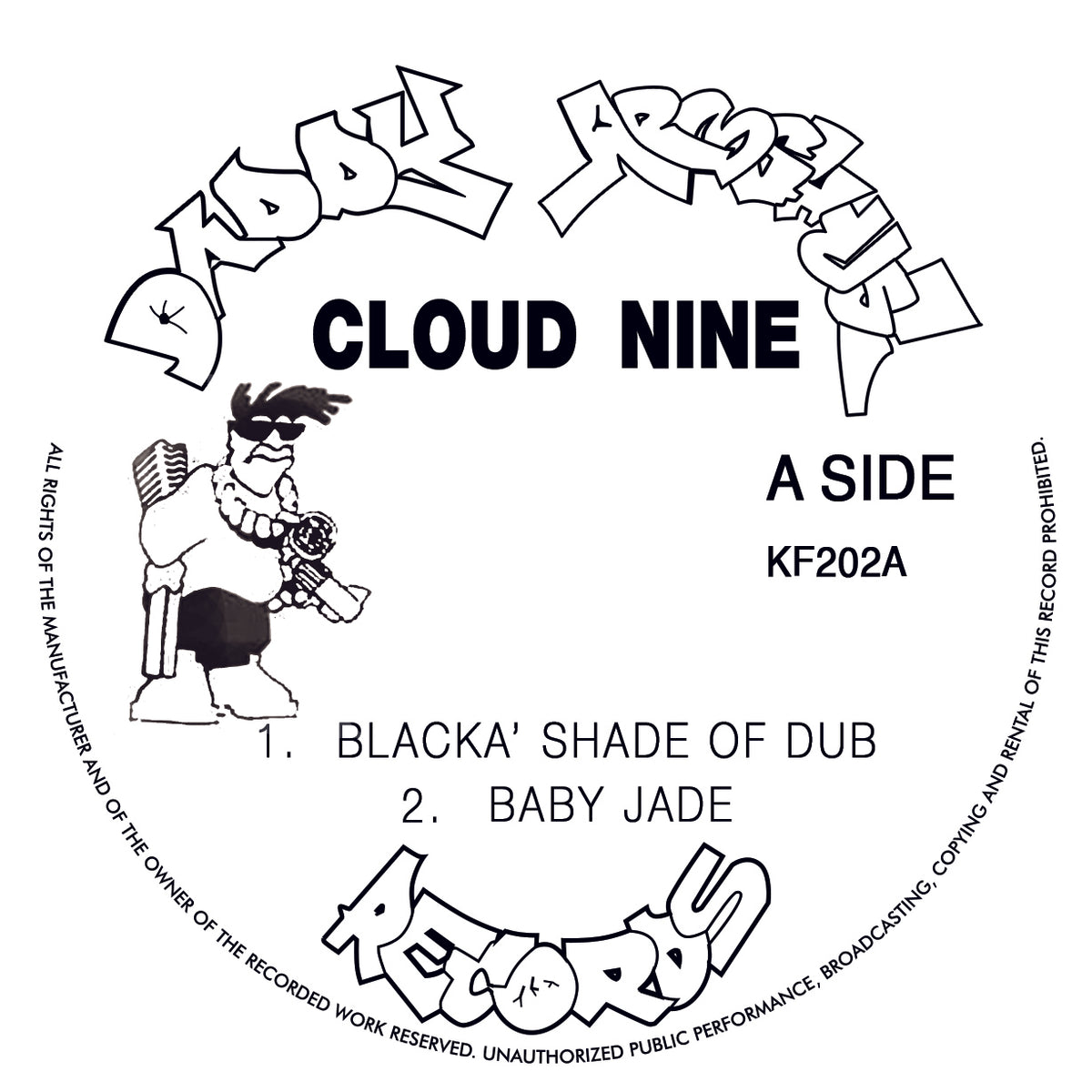 Cloud Nine - Blacka Shade of Dub EP - Kniteforce Records