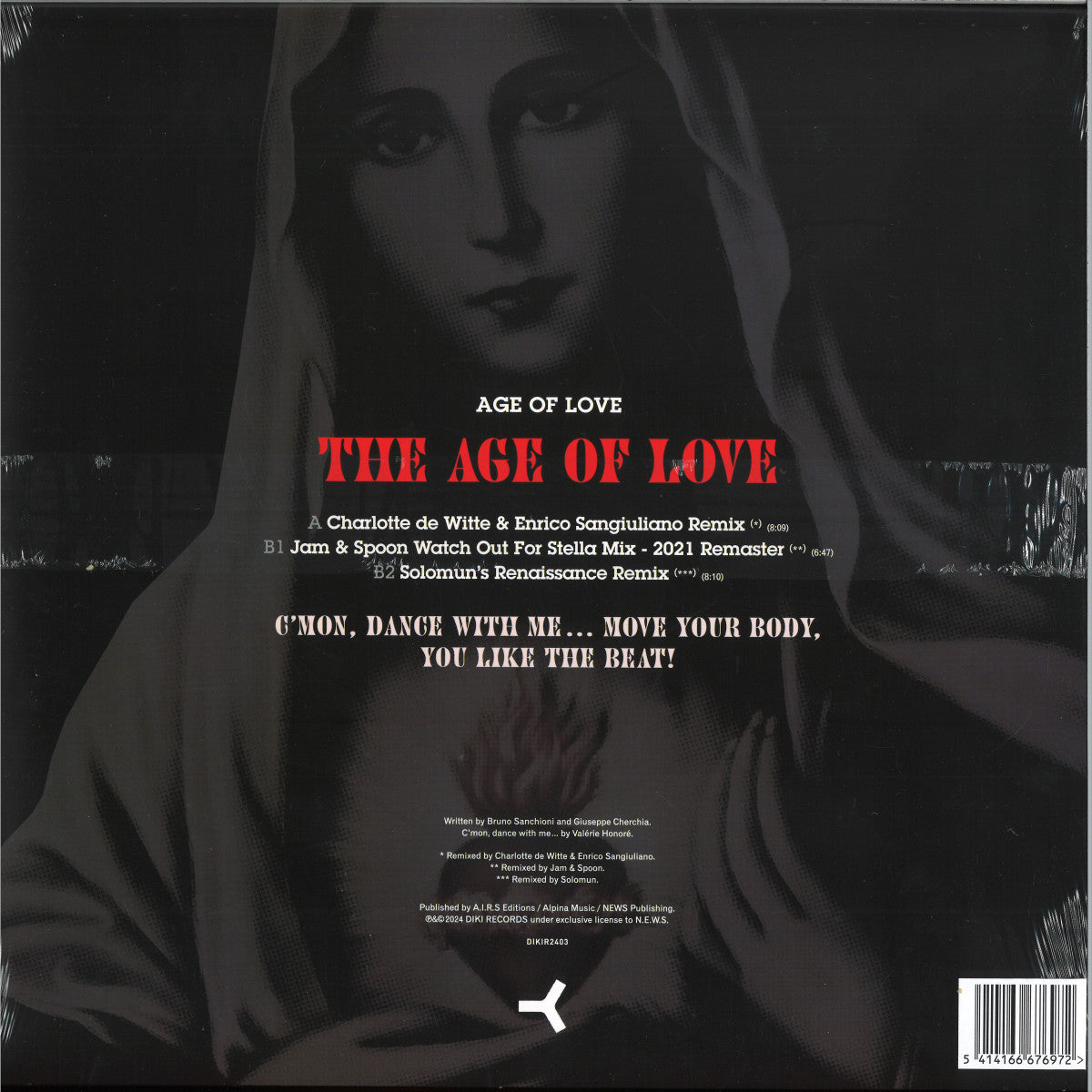 THE AGE OF LOVE - 1992 Jam & Spoon 'Watch Out For Stella' Mix