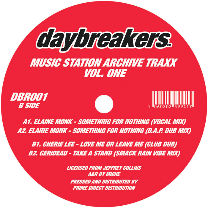 Elaine Monk - Music Station Archive Traxx vol. 1 - DAYBREAKERS