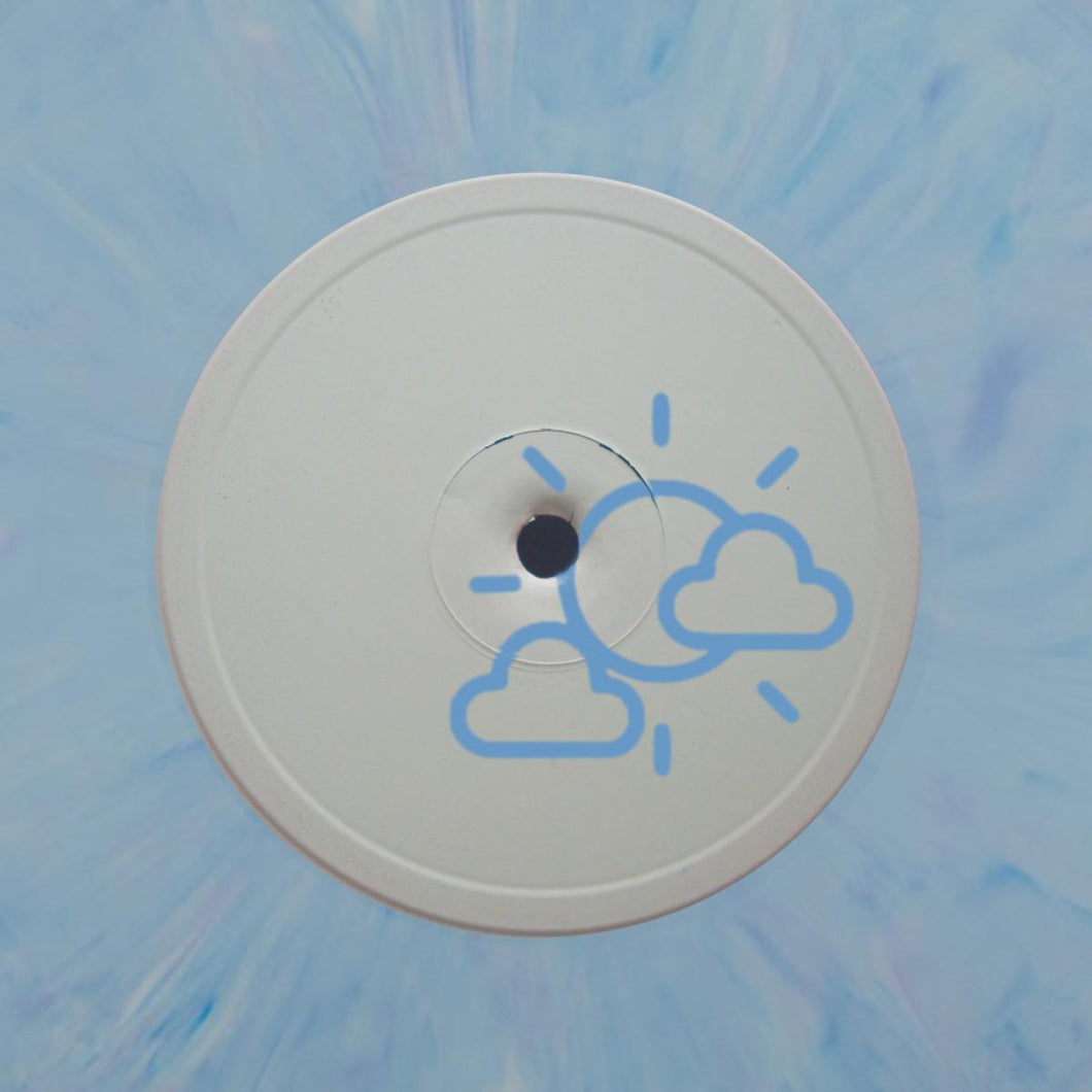 Above The Clouds -  Jungle Remix - VIBEZ 93 [light blue marbled vinyl / hand-stamped] -10