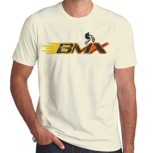 BMX Flame Logo Classic T-Shirt 100% Cotton