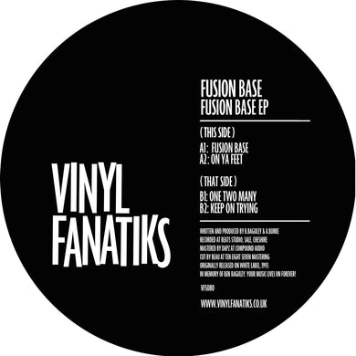 Fusion Base – Fusion Base E.P. - Vinyl Fanatiks – VFS080 - 12
