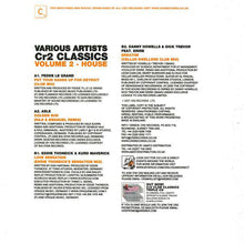 Load image into Gallery viewer, Various : CR2 Classics Volume 2 - House (12", Ltd)