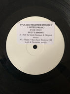 Scott Brown : Roll The Track / Happy Vibes (Remixes) (12