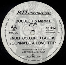 Load image into Gallery viewer, Double T* &amp; Mister E (9) : E.P. (12", EP)