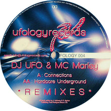 Load image into Gallery viewer, UFO &amp; Marley : Connections / Hardcore Underground (Remixes) (12")