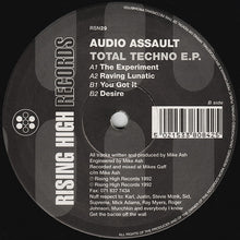 Load image into Gallery viewer, Audio Assault : Total Techno E.P. (12", EP)