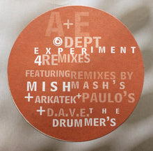 Load image into Gallery viewer, A+E Dept : Experiment 4 - Remixes (12")