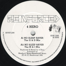 Load image into Gallery viewer, 4 Hero : No Sleep Raver / Marimba (12")