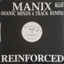 Load image into Gallery viewer, Manix : Manic Minds (4 Track Remix) (12")