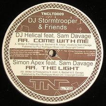 Load image into Gallery viewer, DJ Helical Feat. Sam Davage / Simon Apex Feat. Sam Davage : Come With Me / The Light (12")
