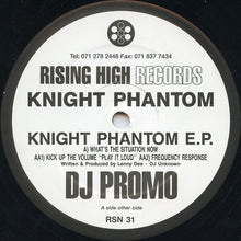 Load image into Gallery viewer, Knight Phantom : Knight Phantom E.P. (12", EP, Promo)