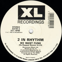 Load image into Gallery viewer, 2 In Rhythm : We Want Funk (Remix) (12")