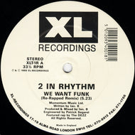 2 In Rhythm : We Want Funk (Remix) (12