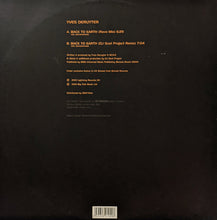Load image into Gallery viewer, Yves Deruyter : Back To Earth (12")