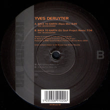 Load image into Gallery viewer, Yves Deruyter : Back To Earth (12")