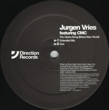 Load image into Gallery viewer, Jurgen Vries Featuring CMC (2) : The Opera Song (Brave New World) (12", Maxi, Promo)