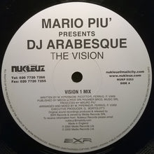 Load image into Gallery viewer, Mario Piu'* Presents DJ Arabesque : The Vision (12")