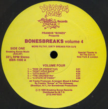 Load image into Gallery viewer, Frankie Bones Presents Bonesbreaks : Volume 4 (More Filthy, Dirty Breaks For DJ's) (LP)