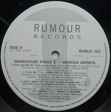 Load image into Gallery viewer, Various : Warehouse Raves 3 (2xLP, Comp)