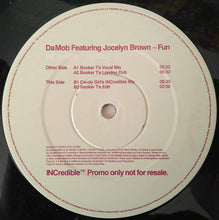 Load image into Gallery viewer, Da Mob Featuring Jocelyn Brown : Fun (12", Promo)