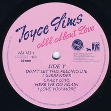 Load image into Gallery viewer, Joyce Sims : All About Love (LP, Album)