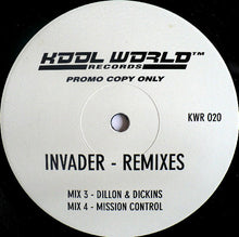 Load image into Gallery viewer, Kool World Productions : Invader - Remixes (2x12", Promo)