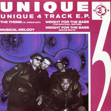 Load image into Gallery viewer, Unique 3 : Unique 4 Track E.P. (12", EP)