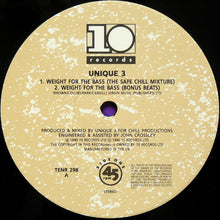 Load image into Gallery viewer, Unique 3 : Unique 4 Track E.P. (12", EP)