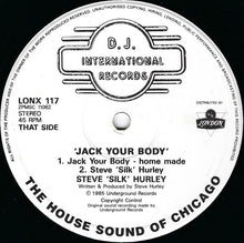 Load image into Gallery viewer, Steve "Silk" Hurley : Jack Your Body (12", Single, PRS)