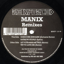 Load image into Gallery viewer, Manix : Rainbow People (4 Track Remix) (12")