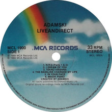 Load image into Gallery viewer, Adamski : Liveandirect (LP, Album)