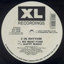 Load image into Gallery viewer, 2 In Rhythm : We Want Funk (12",33 ⅓ RPM)