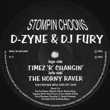 Load image into Gallery viewer, D-Zyne &amp; DJ Fury : Timez 'R' Changin' / The Horny Raver (12",45 RPM)