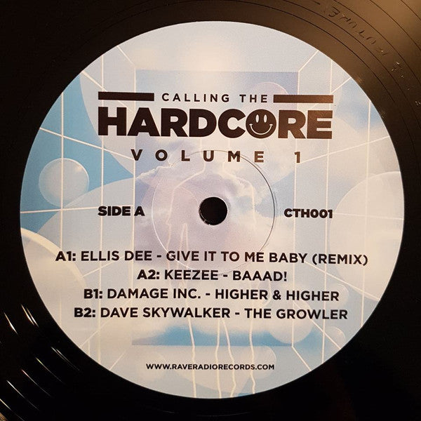 Various - Calling The Hardcore - Volume 1 - Rave Radio Records - CTH001 - 3x12" - Vinyl -  Very Good Plus (VG+)