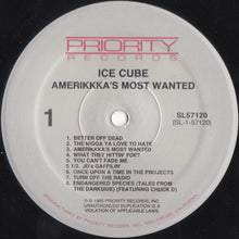 Load image into Gallery viewer, Ice Cube : AmeriKKKa's Most Wanted (LP, Album)
