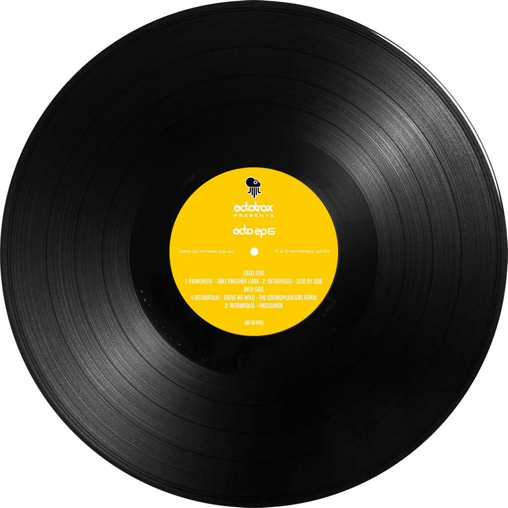 Octotrax presents Octo EP6 -  Pianohead – Take Another Look /Retropolis – Side By Side - OctoEP6  - 12" vinyl