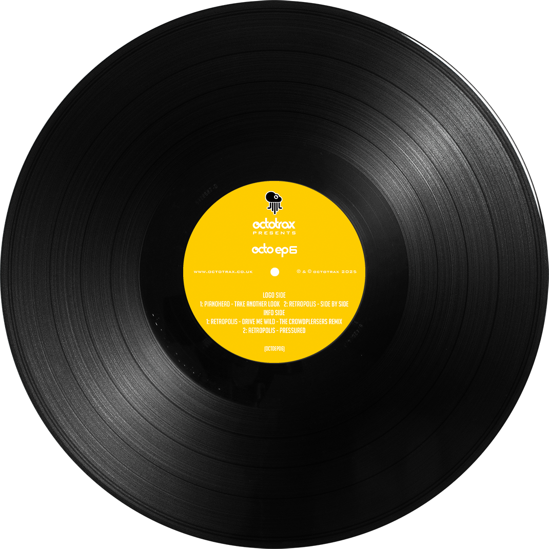 Octotrax presents Octo EP6 -  Pianohead – Take Another Look /Retropolis – Side By Side - OctoEP6  - 12" vinyl