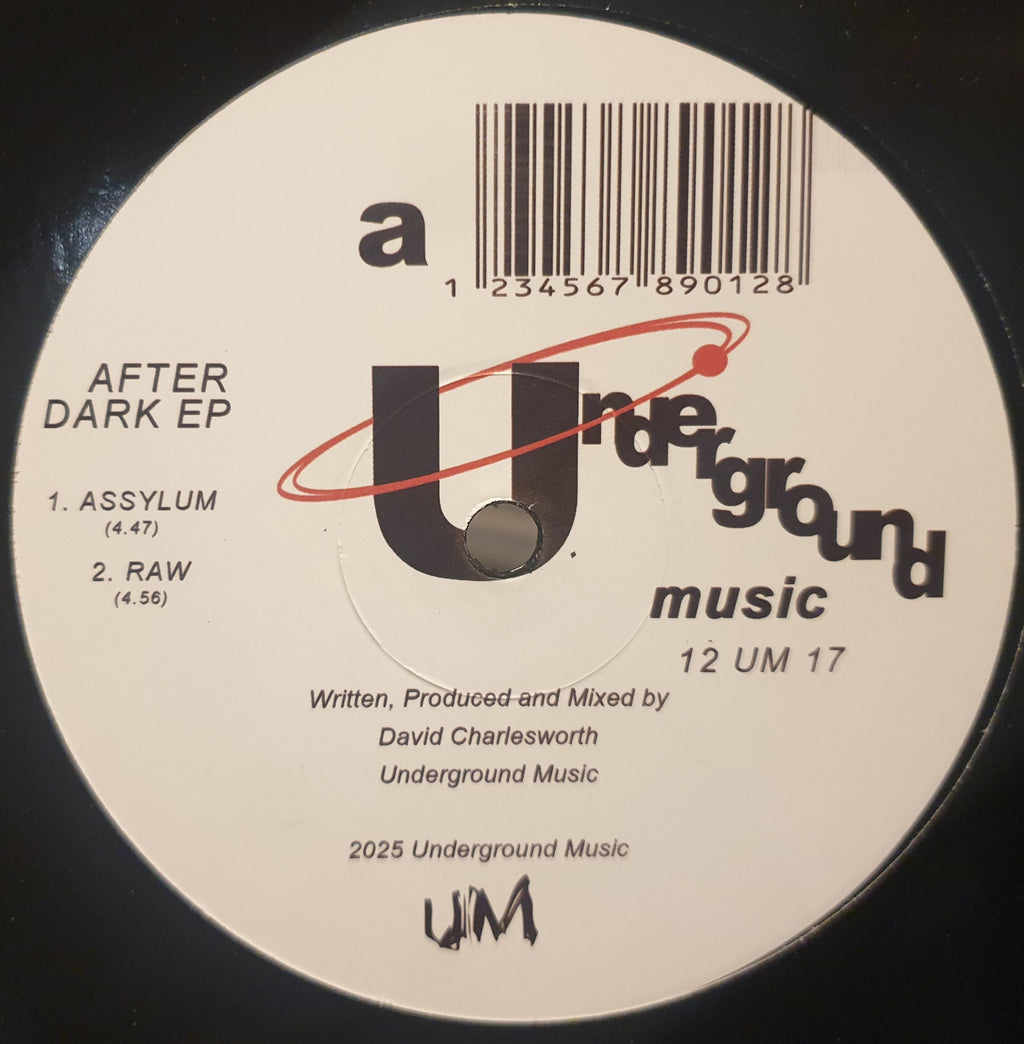 After Dark - After Dark EP - Underground Music Records - 12UM17 - Hardcore - 12" Black Vinyl