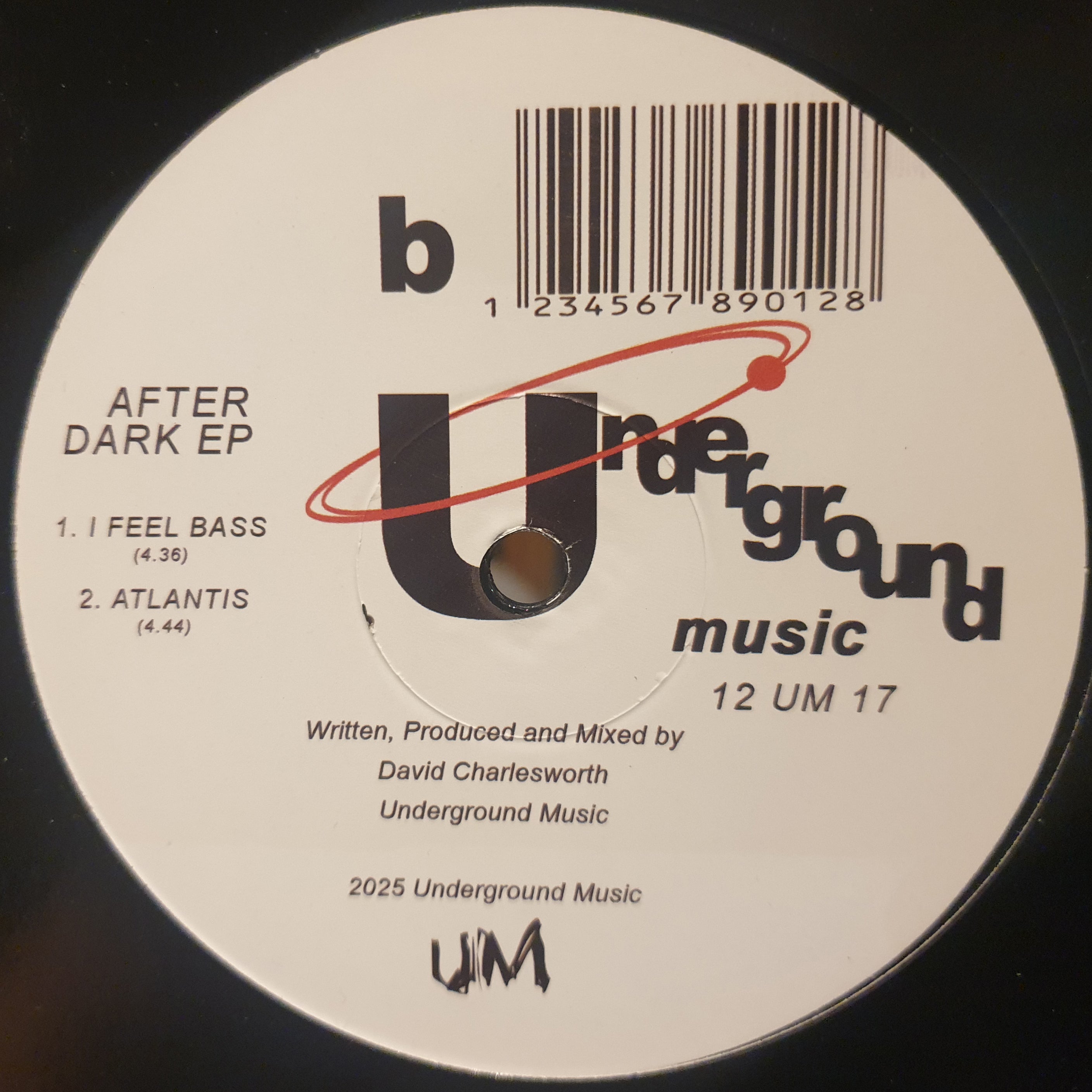 After Dark - After Dark EP - Underground Music Records - 12UM17 - Hardcore - 12" Black Vinyl