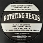 Rotating Heads - What Have You Done? / Dark Secrets - Wide Eyed Records - PUPIL 1001 - 12" - Vinyl -  Very Good Plus (VG+)