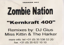 Load image into Gallery viewer, Zombie Nation : Kernkraft 400 (12", W/Lbl)