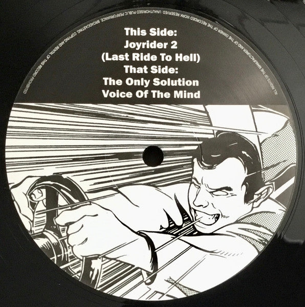 The Criminal Minds - Last Ride To Hell - TCM Recordings - HELL 001 - 12" - Vinyl -  Very Good Plus (VG+)