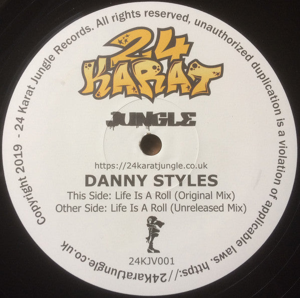 Danny Styles : Life Is A Roll (12")
