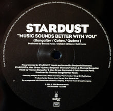Load image into Gallery viewer, Stardust : Music Sounds Better With You (12", S/Sided, Single, Etch, Ltd, RE, RM, Opt)