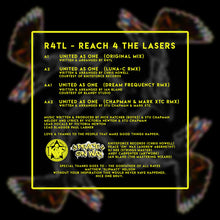 Load image into Gallery viewer, Reach 4 The Lasers : United As One (12")