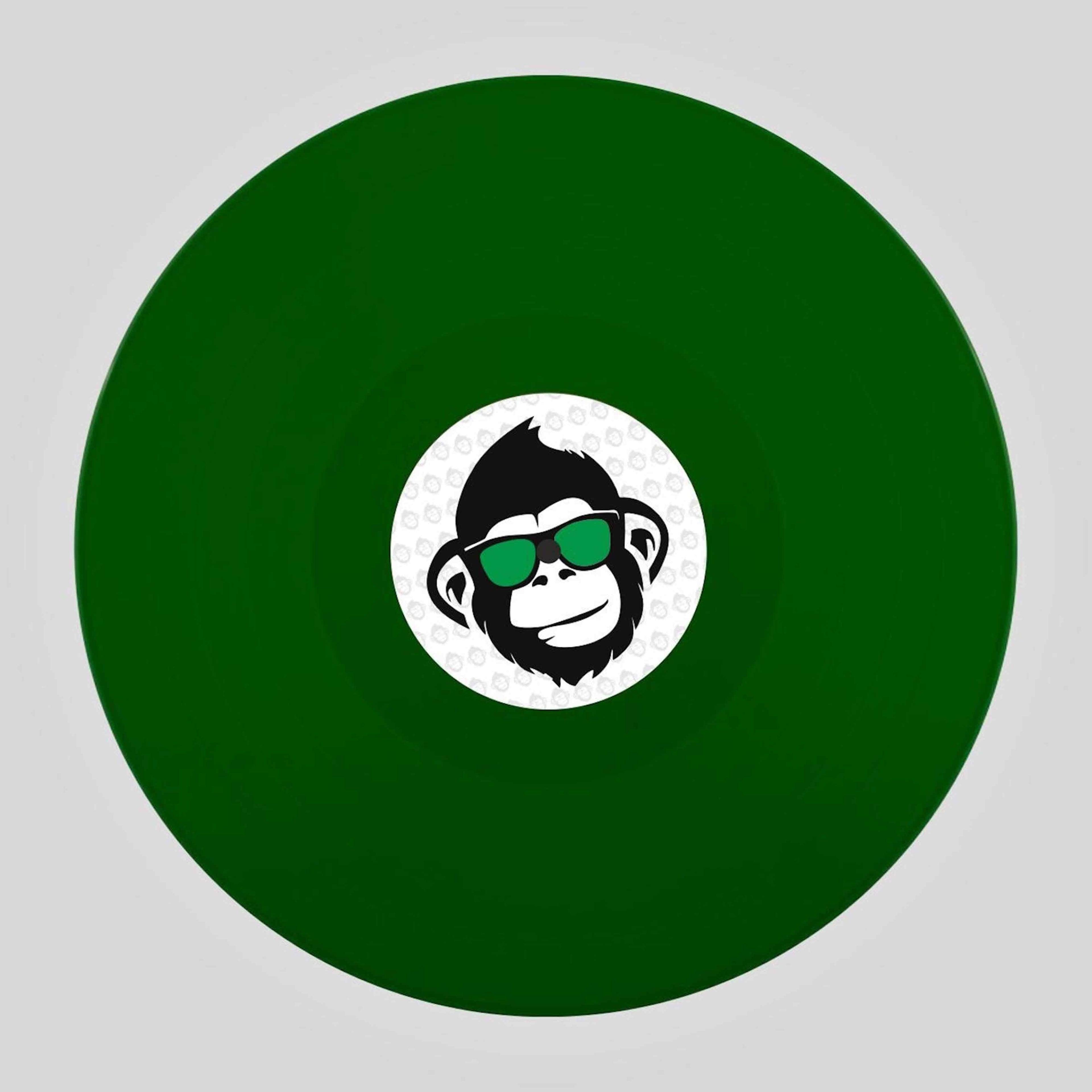 13 Monkeys Records - Lost In the Jungle - Sekret Chadow/Adam Vyt/Case 82 -12" Green Coloured Vinyl - 4 track 12" vinyl - 13MRLP004
