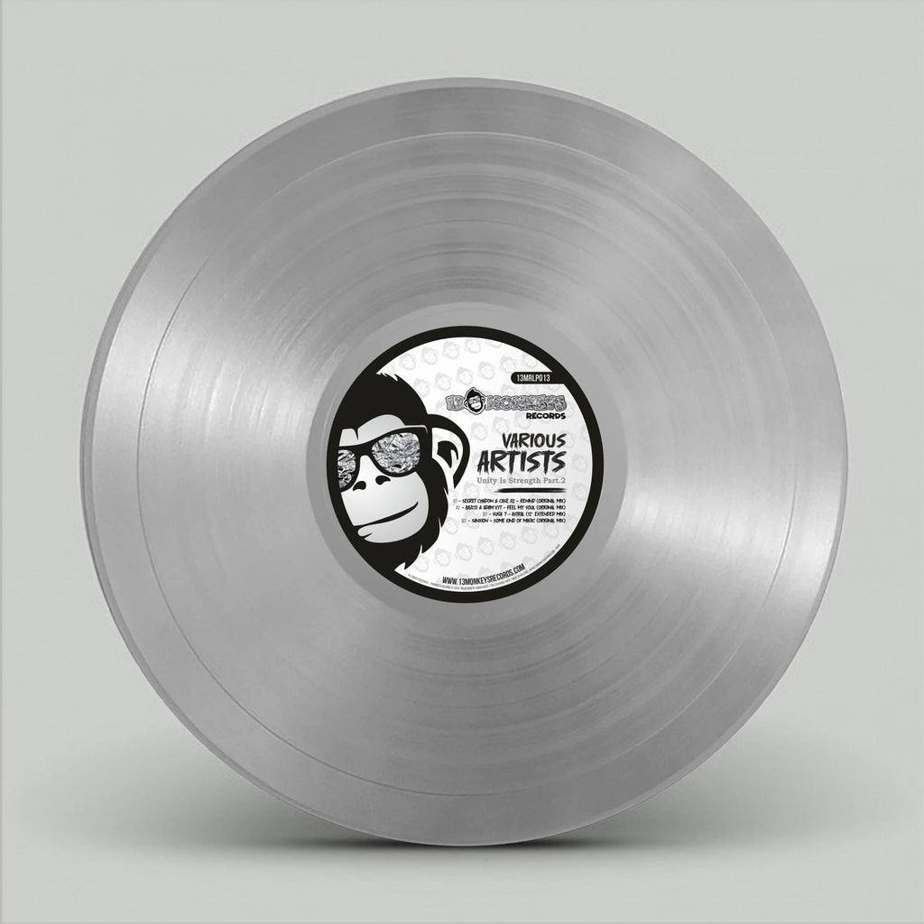 Sekret Chadow / Case 82 – UNITY IS STRENGHTH VOL.2 - 4 track 12" Silver Vinyl - 13MRLP013