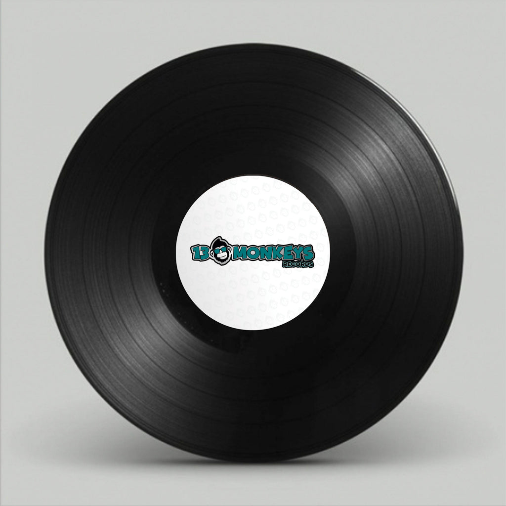 13 Monkeys Records – Fat & Blind – Dancing In The Rain - 13MRLP018 - 12" Black vinyl