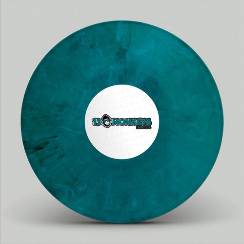 13 Monkeys Records – Fat & Blind – Dancing In The Rain - 13MRLP018 - 12" Green Marbled vinyl